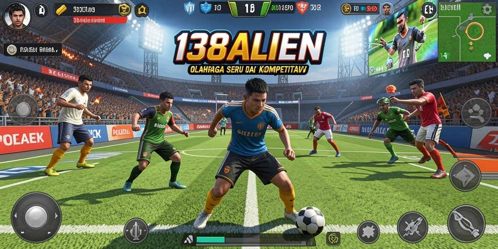 Tampilan gameplay 138ALIEN dengan grafik olahraga yang memukau.