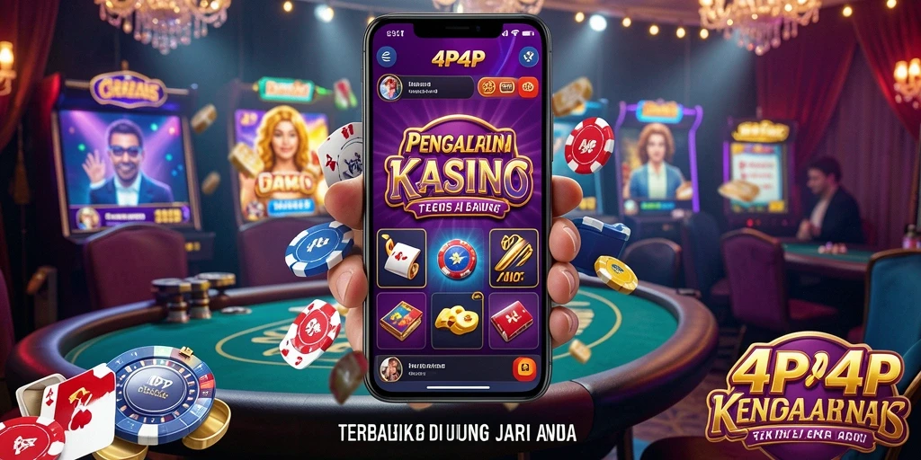 Tampilan screenshot 4P4P menunjukkan gameplay Kasino yang seru.