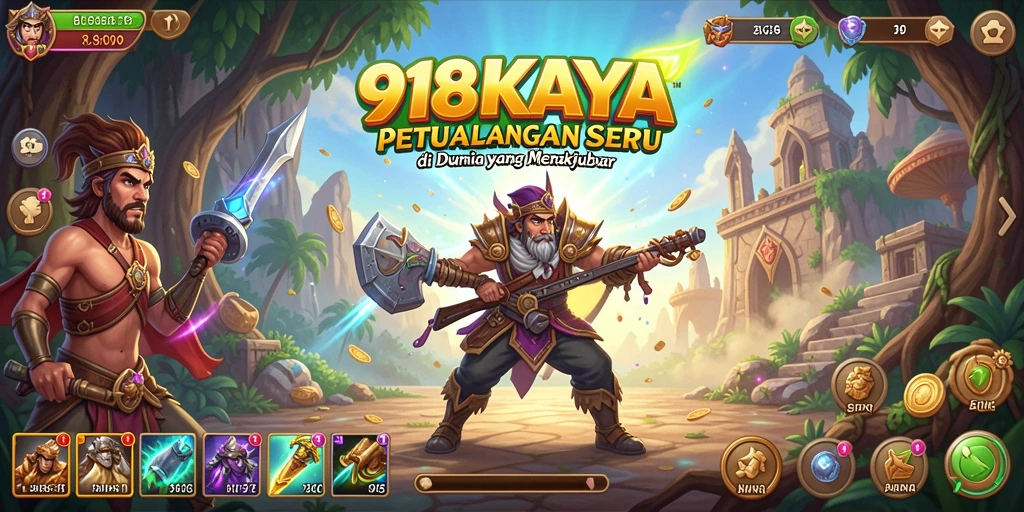 Gameplay menakjubkan dalam 918KAYA dengan petualangan penuh warna.