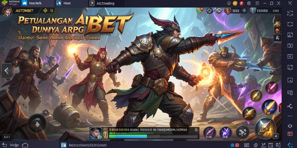 Menampilkan gameplay seru dari ASTONBET di dunia ARPG.