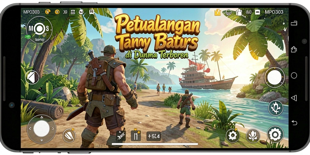 Tampilan gameplay MPO303 dengan eksplorasi dunia yang kaya dan interaktif.