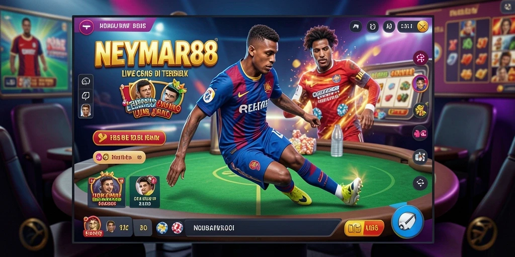 Gameplay Live Casino yang menegangkan di NEYMAR88.