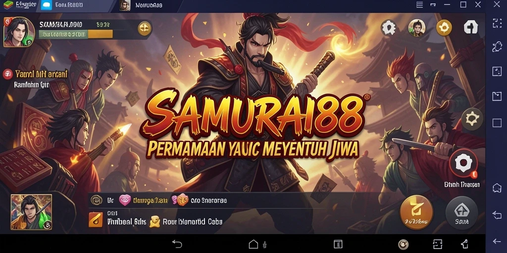 Tampilan gameplay menawan dari SAMURAI88 yang menyenangkan