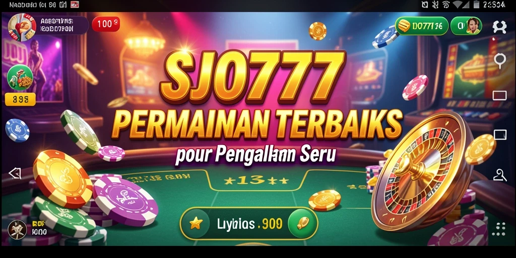 Tampilkan gameplay menegangkan dari SJO777 yang mengasyikkan.