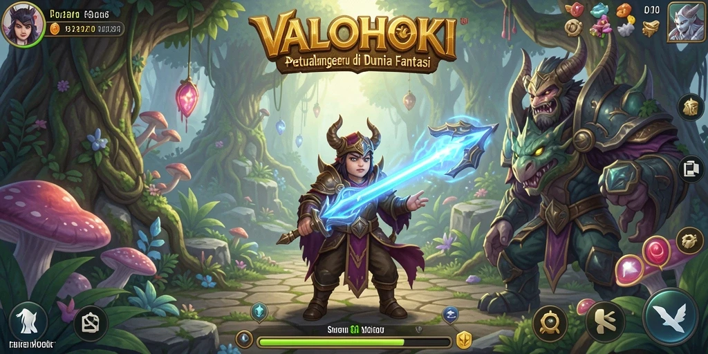 Tampilan gameplay VALOHOKI yang seru dan penuh aksi.