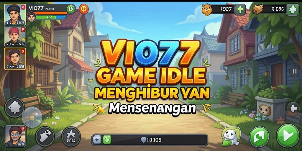 Tampilan gameplay VIO77 yang mengasyikkan dalam format Idle.