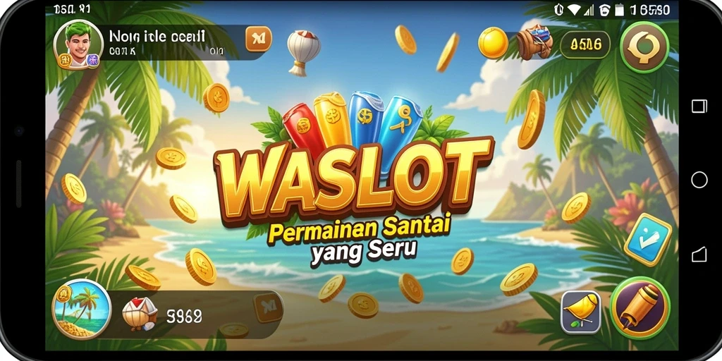 Tampilan gameplay menarik dan penuh warna dari WASLOT.