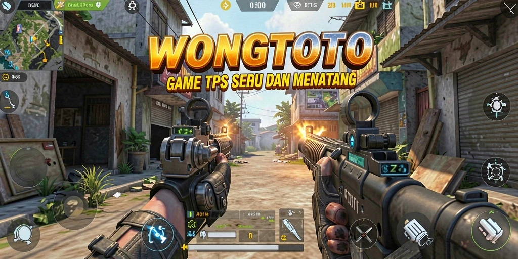 Screenshot gameplay menampilkan aksi menegangkan dalam WONGTOTO.