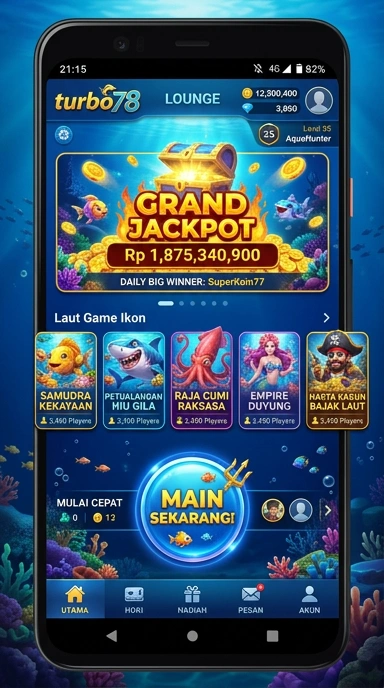 Fitur pencarian aplikasi pada aplikasi turbo78.